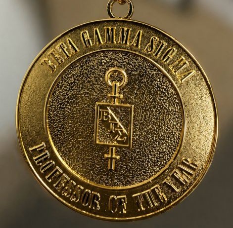 Beta Gamma Sigma Professor of the Year